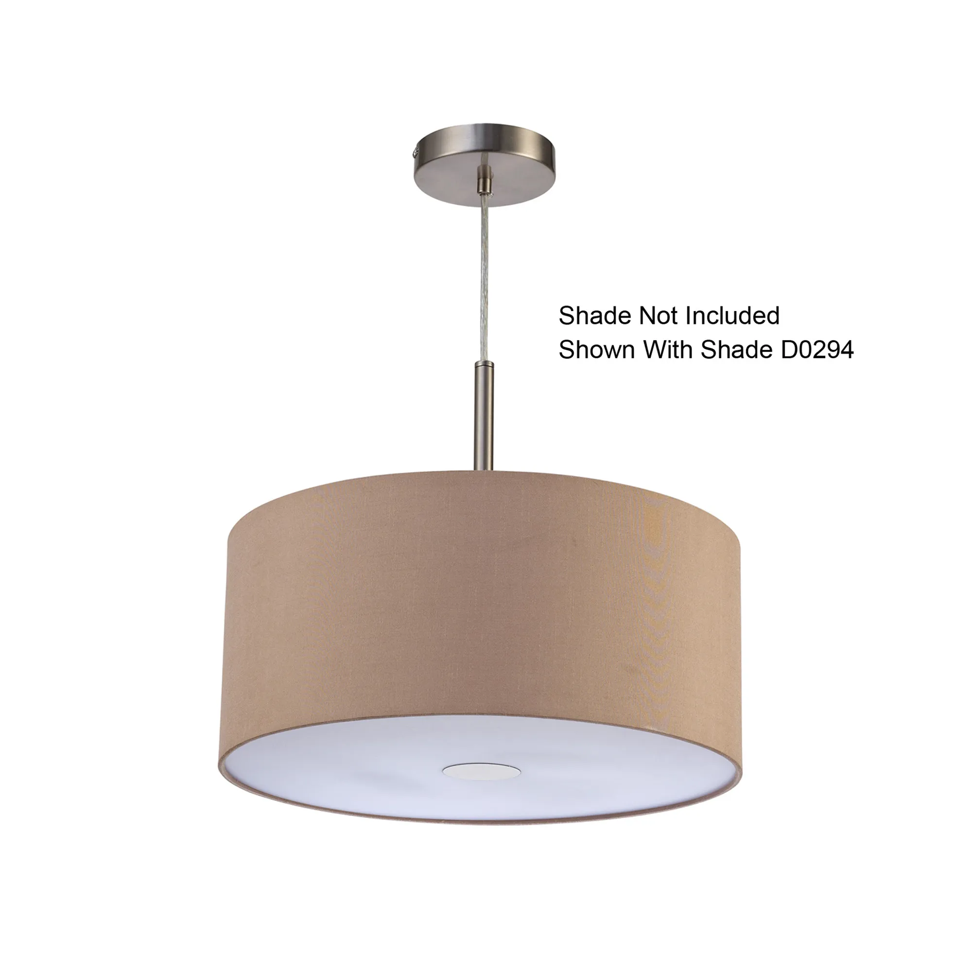 Baymont Pendant 3 Light Satin Nickel D0341  Deco Baymont SN